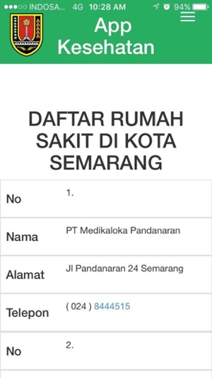 Info Kesehatan Semarang(圖3)-速報App