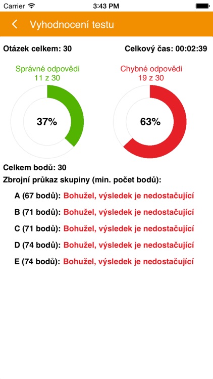 Zbrojní průkaz - testy screenshot-3