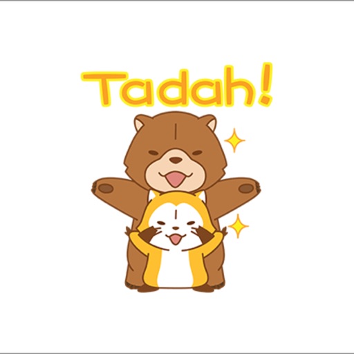 Animated Racoon Sticker