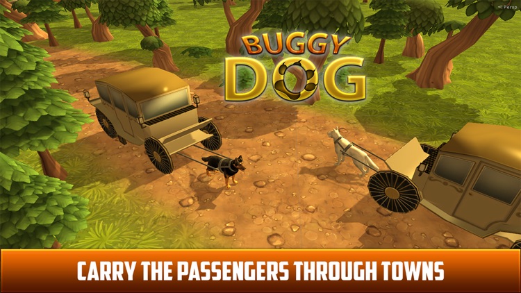 Drive Dog Buggy Taxi:  Dog Cart driving simulation