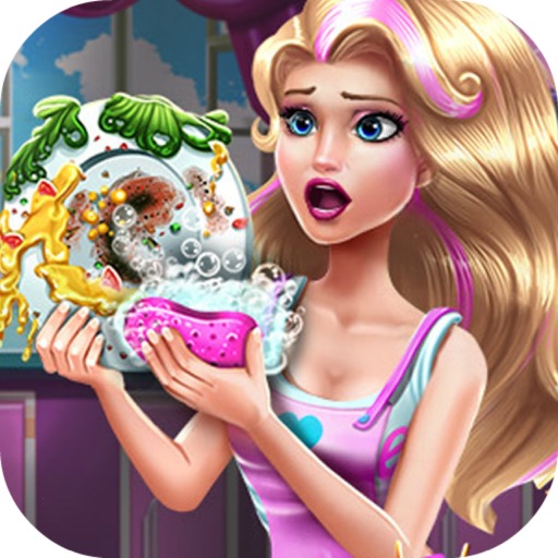 Princess Washing Dish1 iOS App