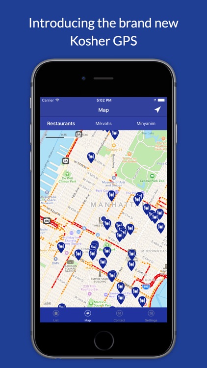 Kosher GPS