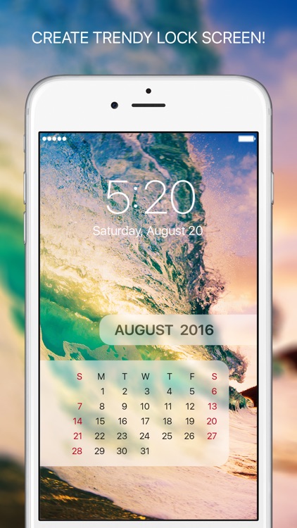 Lucky Locky - Cool themes & Lock screen wallpapers