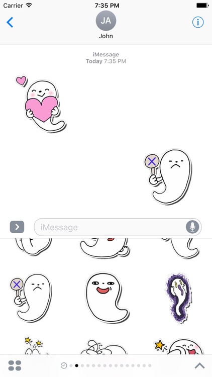 Ghoshi Funny Stickers for iMessage