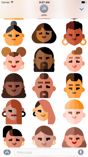 Avatars - Faces for iMessages(圖4)-速報App