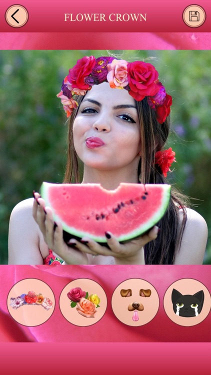 Flower Crown for Snapchat - Photo Editor, FaceSwap screenshot-3