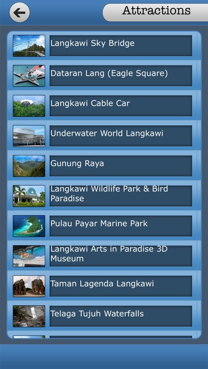 Langkawi Island Offline Map Tourism Guide