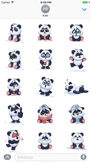 Sticker Me: Funny Panda(圖2)-速報App