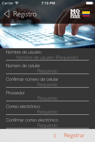 MobileCard Colombia screenshot 3