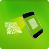 QR Barcode Scanner. Scanning QR Code