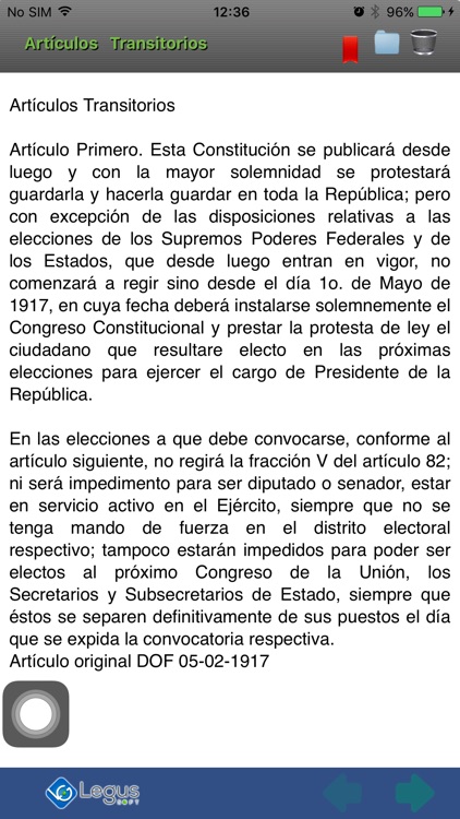 Constitución Política México screenshot-4