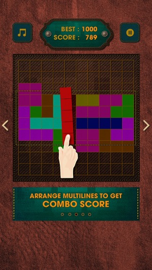 Vintage Block Puzzle Game(圖2)-速報App