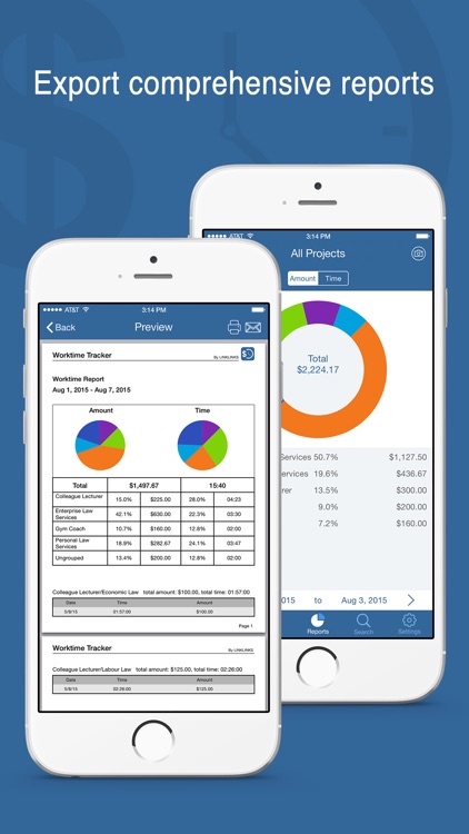 Worktime Tracker - Timesheet and Billing Manager screenshot-4