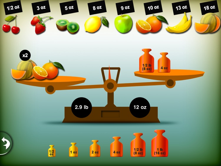 My first weighing exercises HD