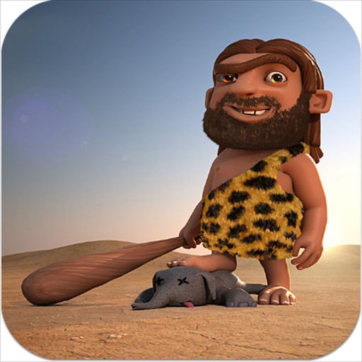 Caveman Run HD iOS App