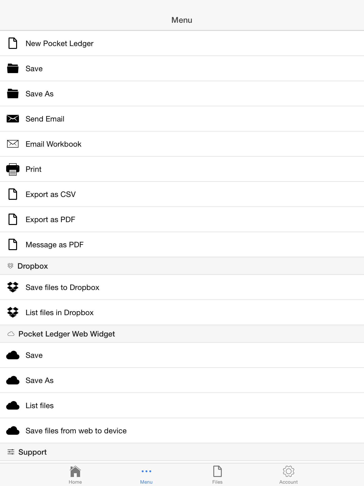 Pocket Ledger screenshot 3