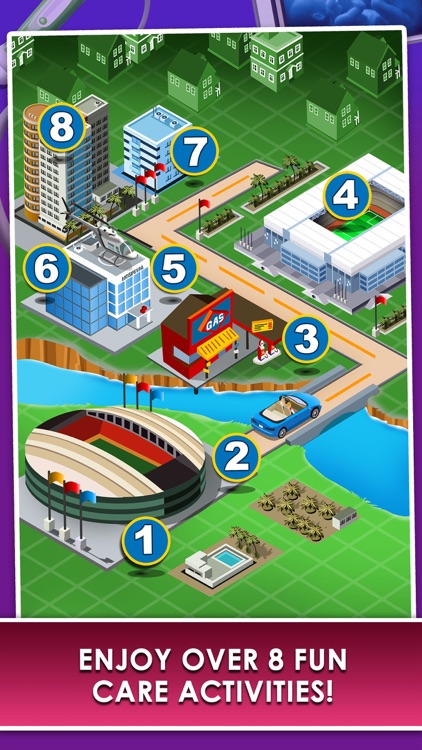 Gymnastics Doctor Salon Spa Kids Games screenshot-3