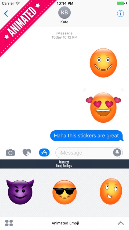 Animated Emoji Smileys