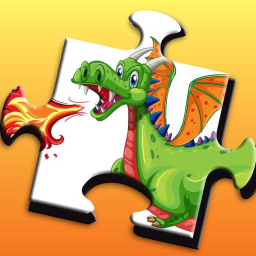 Little Dragon World Jigsaw Puzzle for Kids