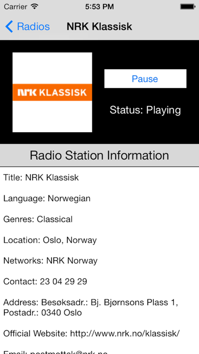 How to cancel & delete Norway Radio Live Player (Norge / Noreg / Norsk) from iphone & ipad 4