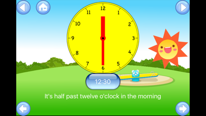 How to cancel & delete Tell the Time - Baby Learning English Flash Cards from iphone & ipad 4