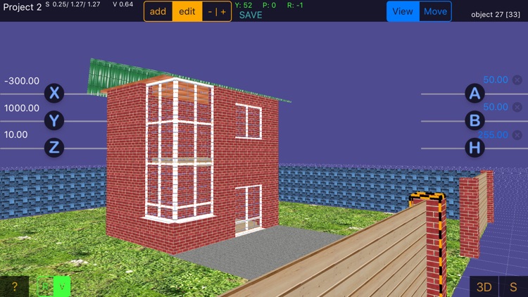 Villa 3D - Outdoor home design & construction tool