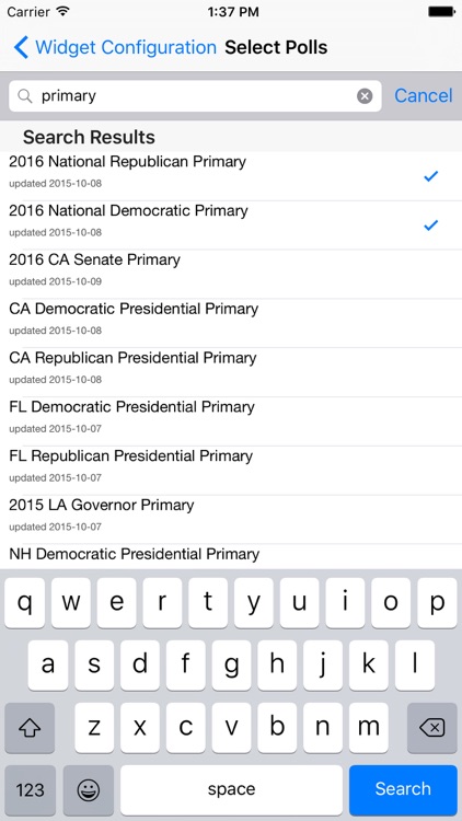 Election 2016: Poll Tracker Today Widget + Flappy Candidate Game screenshot-3