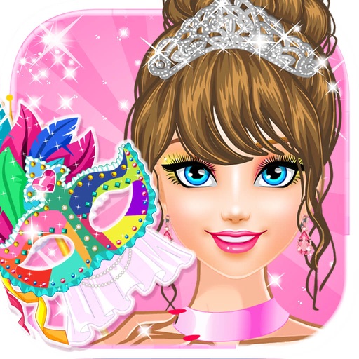 Princess Mask Prom - Fashion Beauty Makeup Salon Icon