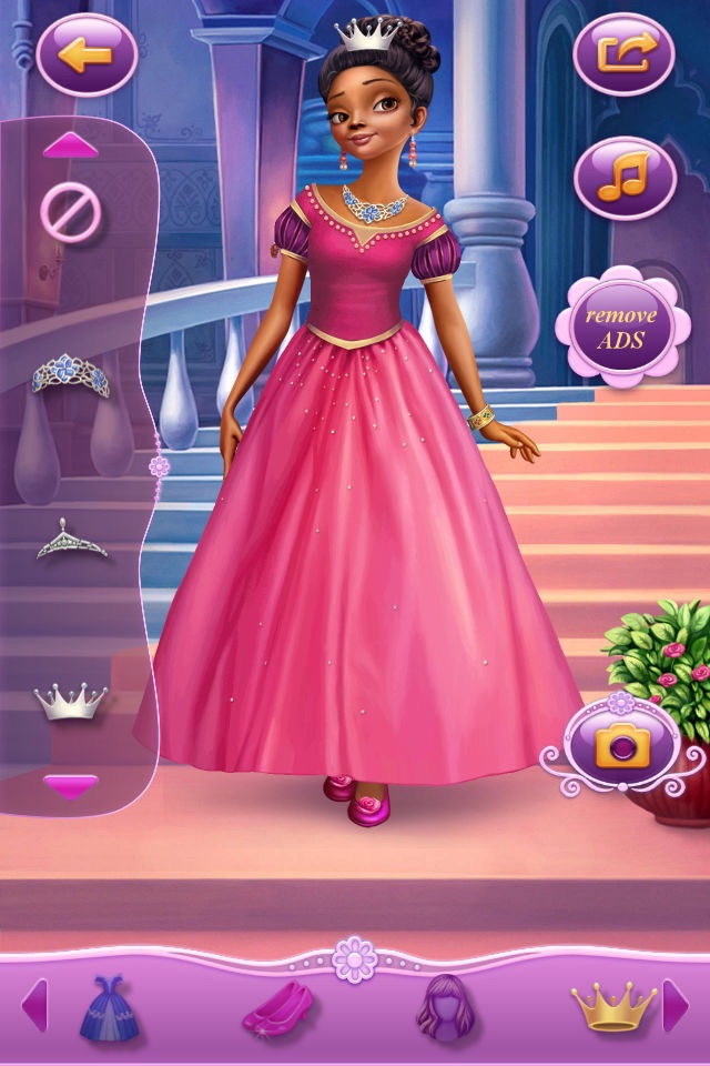 Dress Up Princess Savannah screenshot 4