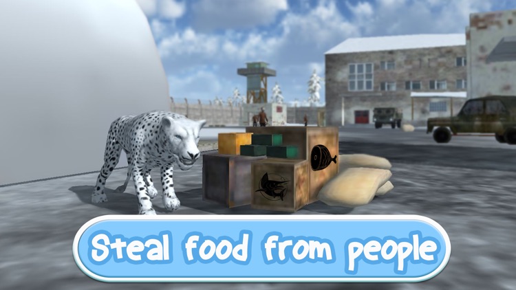Wild Snow Leopard: Animal Simulator screenshot-3