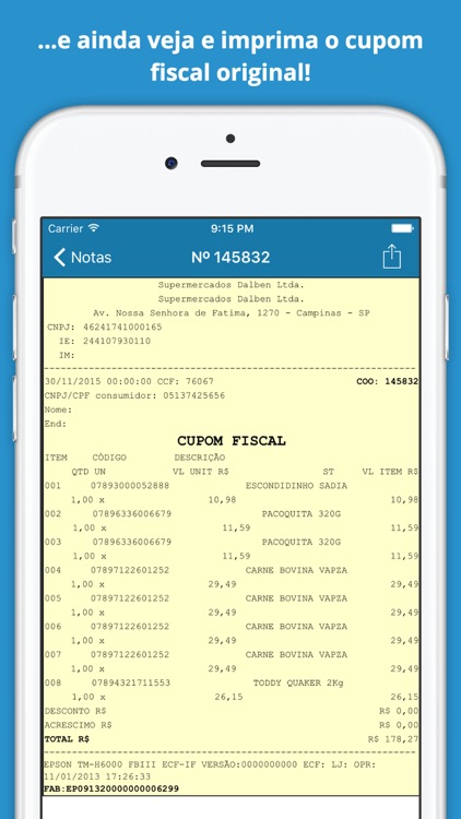 CPF na Nota (Nota Paulista)