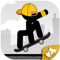 Stickman Skater Master- Free 360 epic city game by