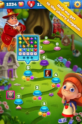 Fruit Land - match3 adventure screenshot 2