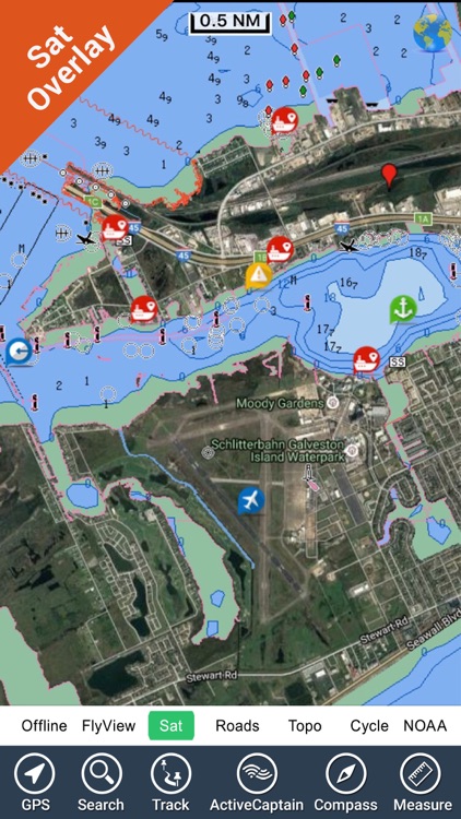 Marine : Texas HD GPS Map Navigator