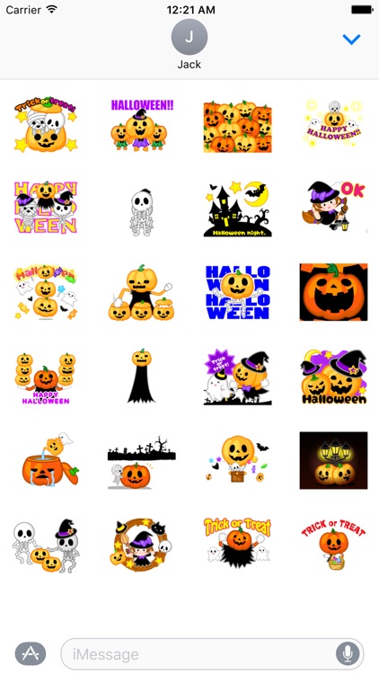 Halloween Scary Stickers for iMessage