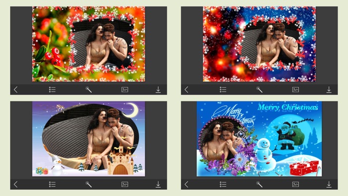 Christmas Tree Photo Frames - Creative Design App