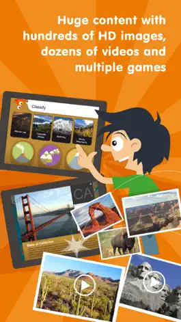 Game screenshot Kids US Atlas - United States Fun Geography Games hack