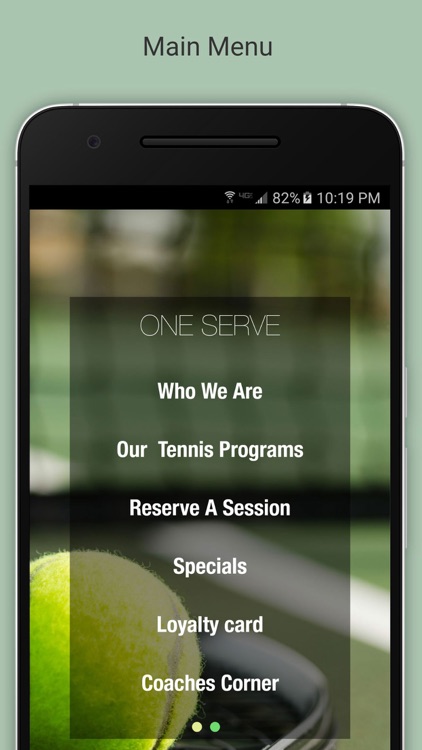 OneServe Youth Tennis