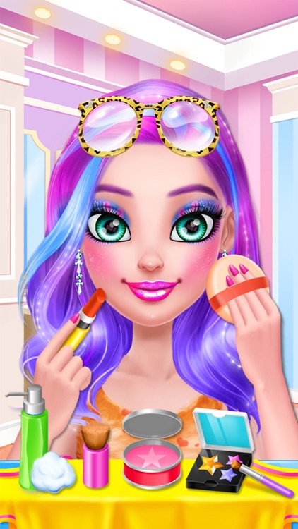 Celebrity Fashion Diary: Star Makeup, Dressup Game