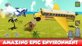 Game screenshot Flying School Bus Simulator: Extreme Flight Pilot hack