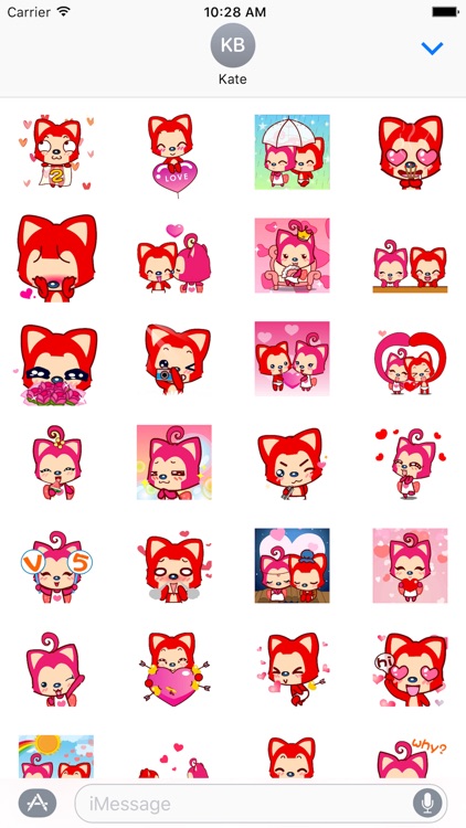 Kitty Emoji Sticker screenshot-3