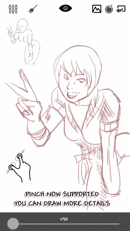 Learning Draw Female Charactors screenshot-3