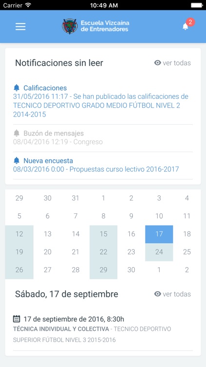 Escuela Vizcaína de Entrenadores