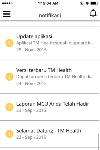 TM Health screenshot 2