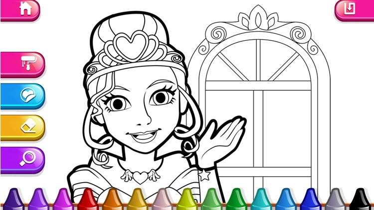 Download My Coloring Book: Girls - Fun Drawing Game by Tapps Tecnologia da Informação Ltda.