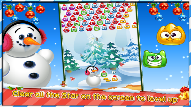 Christmas Jelly Shooter - Match 3 Shooting Game(圖4)-速報App