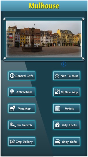 Mulhouse Offline Map Travel Guide