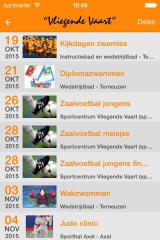 Sportcentrum Vliegende Vaart screenshot 2