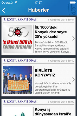 Konya Sanayi Odası screenshot 2