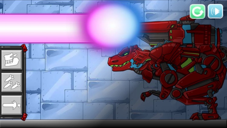 Dino Robot - Tyranno Red screenshot-3